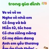  Vè các thành viên trong gia đình
