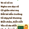 Vè về cô giáo