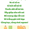  VÈ VỀ DỤNG CỤ HỌC TẬP