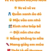 vè về quấn áo,mũ nón