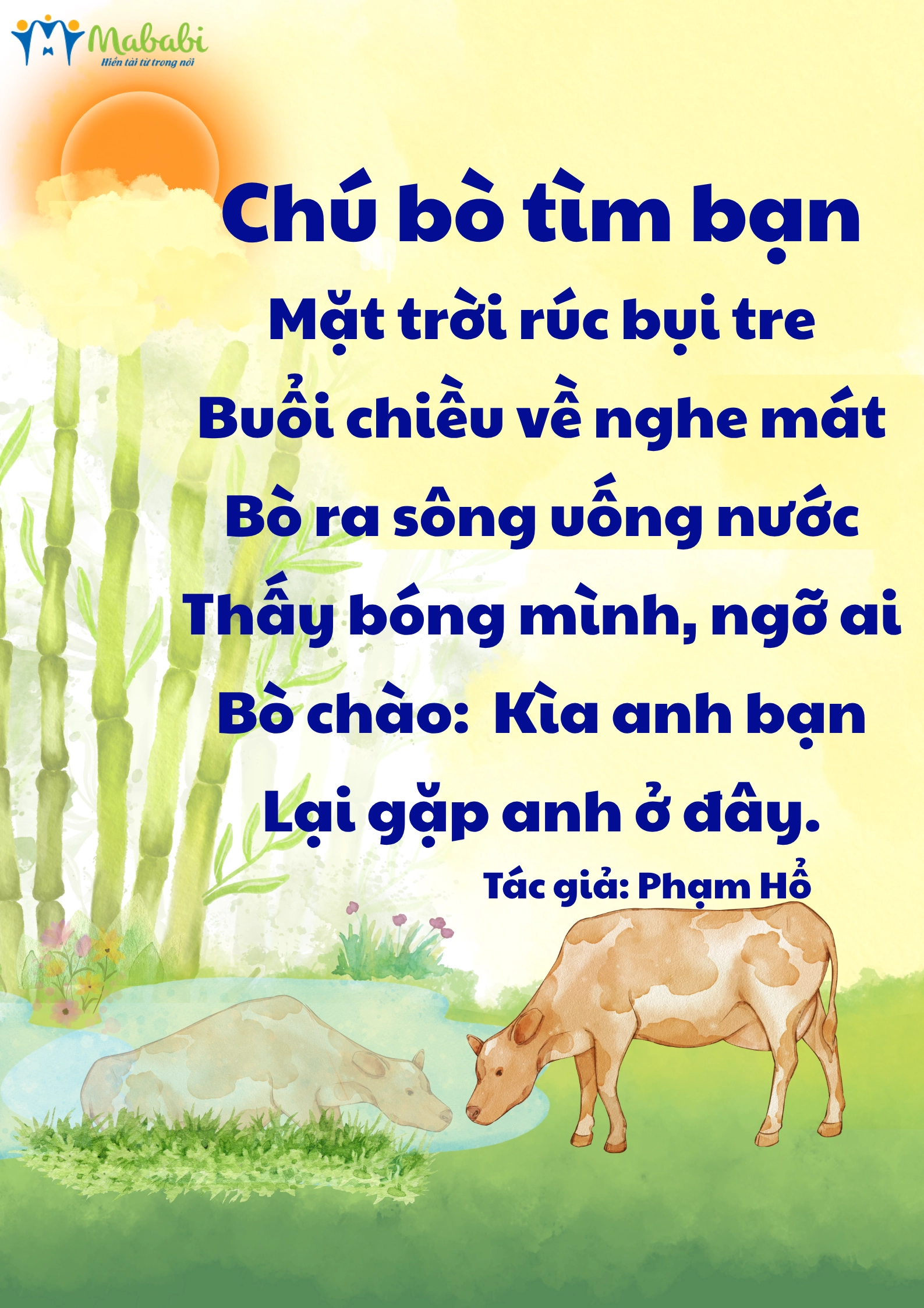Chú bò tìm bạn